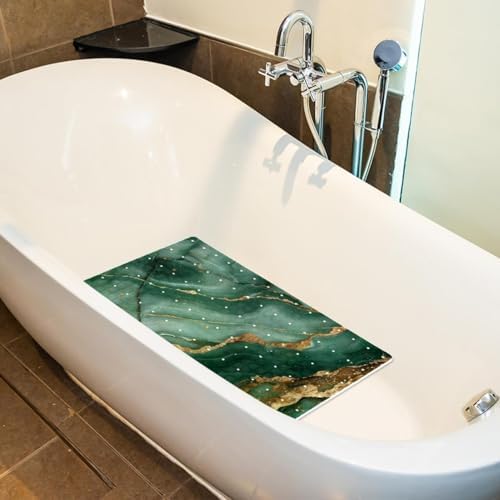 Bath Tub Shower Mat, Washable Bathtub Floor Mats, Suction Cups and Drain Holes - Image 5