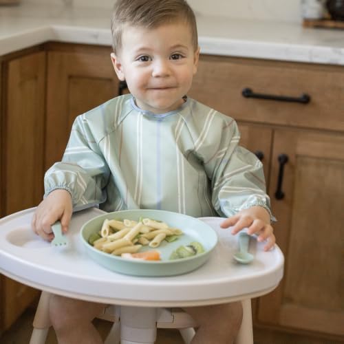Tiny Twinkle Long Sleeve Bib for Babies & Toddlers | Waterproof Smock Bib for - Image 2
