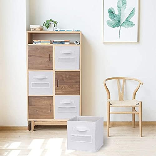 Fabric storage cubes 11 Inch Cube Storage Bin, cube storage - Image 6