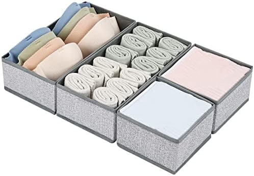 DIMJ Drawer Organizer Clothes, Dresser Organizer by DiMJ