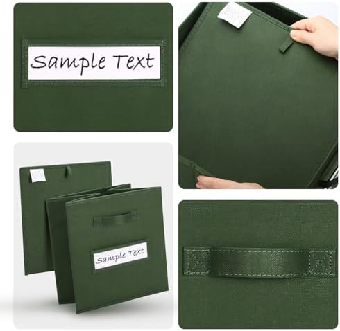 13x13x13 storage cube bins Fabric storage cubes - Image 3