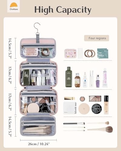 Travel Hanging Toiletry Bag for Women - Image 2
