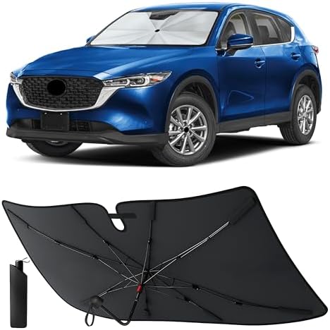 EcoNour Foldable Windshield Sun Shade & Window Tint Fit by EcoNour