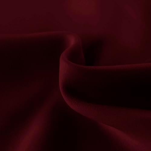 Hiasan Burgundy Valance Curtains - Image 4