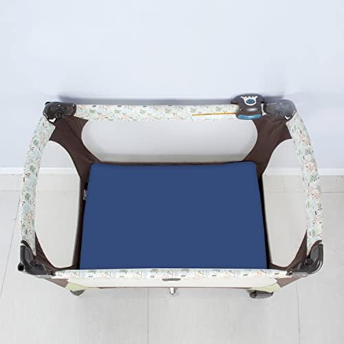 Pack and Play Sheets & Mattress Protector Set - Image 3