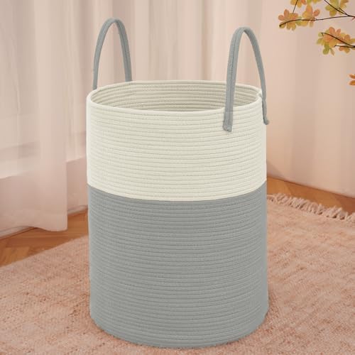 JMvicyroam 100L Cotton Rope Laundry Basket Hamper by JMvicyroam