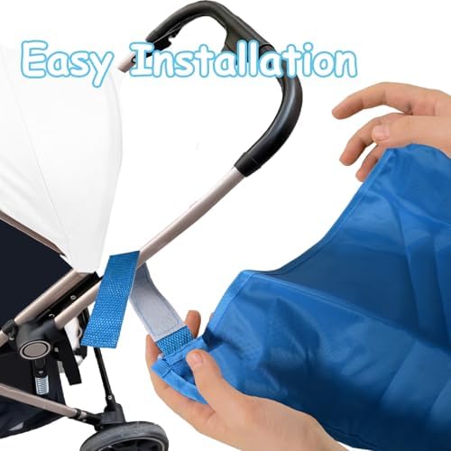 2 Pack Universal Side Sling Stroller Organizer - Image 5