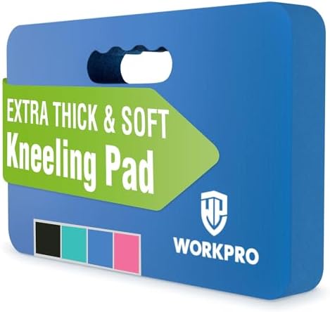 WORKPRO Extra Thick Kneeling Pad, Soft NBR Foam Cushioning by WORKPRO