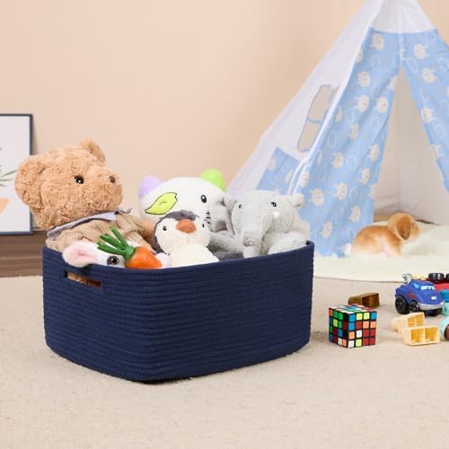 MiniArk Large Storage Baskets for Shelves, Baby Nursery, Toy Baskets Box - Image 5