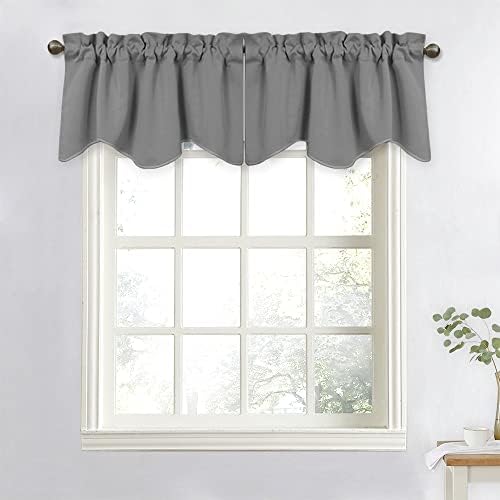 NICETOWN 4 Panles Blackout Curtain Valances - Image 2