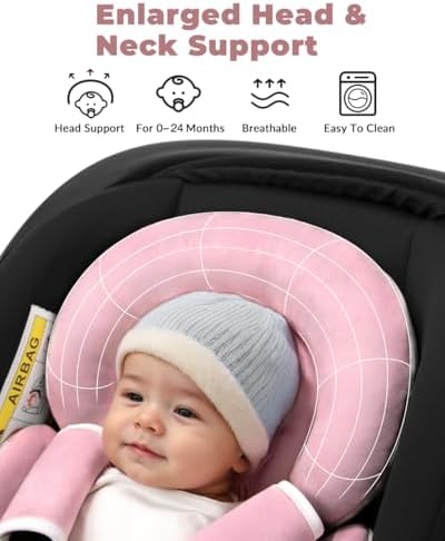 Tinlyfinly Infant Car Seat Insert - Image 3