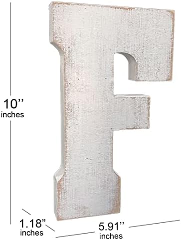 ABELOTS Large Wooden Alphabet Wall Decor - Image 3