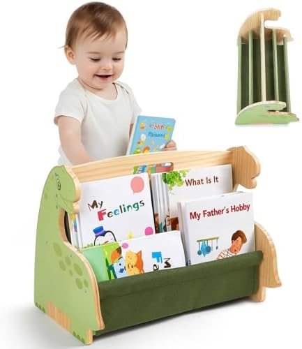 Toddler Bookshelf Double-Sided by Unknown