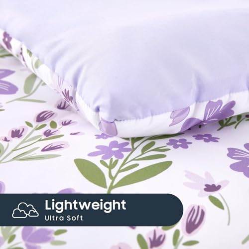 Wake In Cloud - Floral Toddler Bedding Set - Image 6