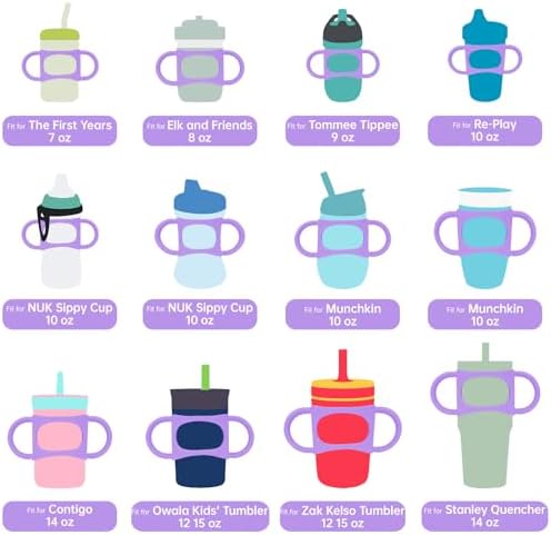NiHome 2 Pcs Silicone Tumbler Handle - Image 6