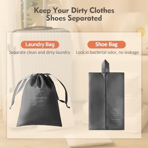 Packing Cubes for Travel 8 Set Luggage Organizer Bags - Image 6