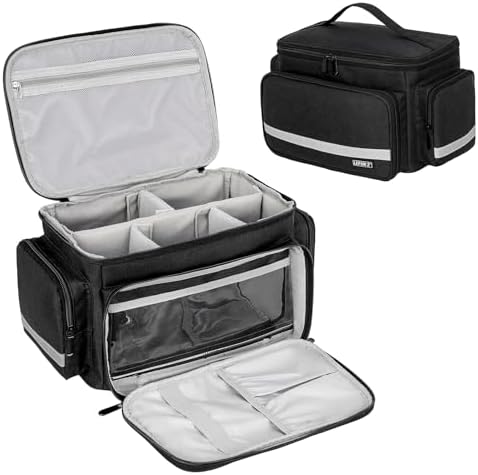 LEFOR·Z Small Medical Bag, First Aid Bag Empty, Home Health Nurse Storage by LEFOR%C2%B7Z