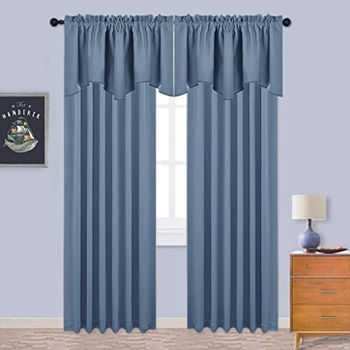 NICETOWN 4 Panles Kitchen Valances - Image 4