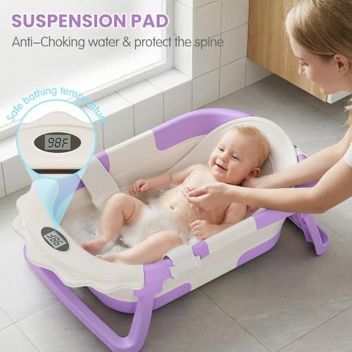 TPN Collapsible Baby Bathtub for Infants to Toddler - Image 3