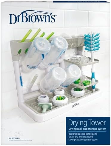 Dr. Brown's Drying Tower, Stand-Up Drying Rack by Unknown