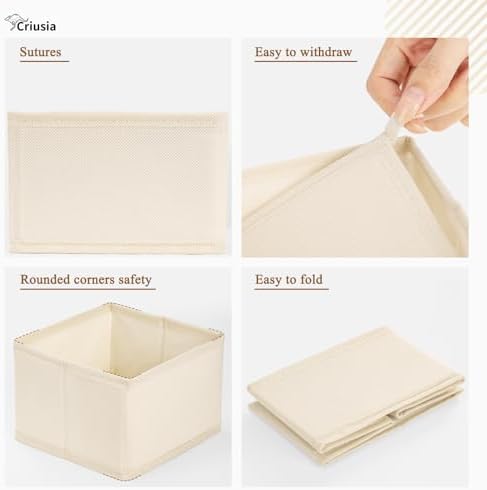 Criusia 15 Pack Drawer Organizer - Image 4