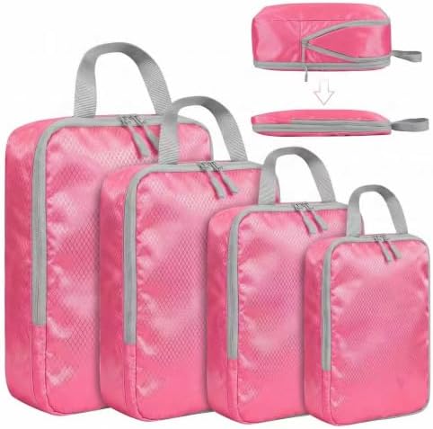 LANSKLBD 4/6/8 Set Packing Cubes by LANSKLBD