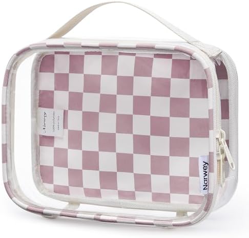 Narwey TSA Approved Clear Toiletry Bag by Narwey