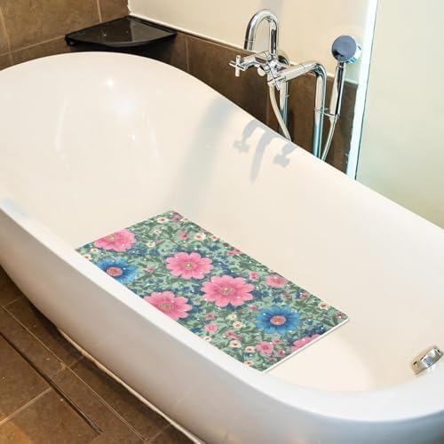 Non Slip Shower Mat Bathtub Mat 15.1x26.8 Inch, Quick Dry Bath Mat - Image 5