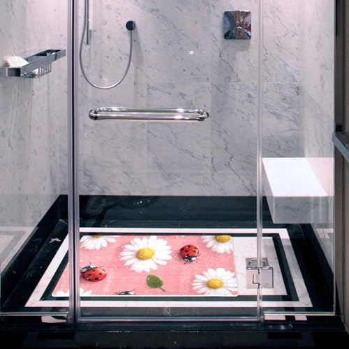 Non Slip Shower Mat Bathtub Mat 15.1x26.8 Inch, Quick Dry Bath Mat - Image 6