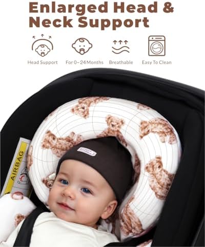 TinlyFinly Infant Car Seat Insert - Image 2