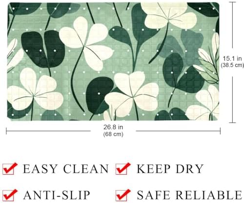 Non Slip Shower Mat Bathtub Mat 15.1x26.8 Inch, Quick Dry Bath Mat - Image 4