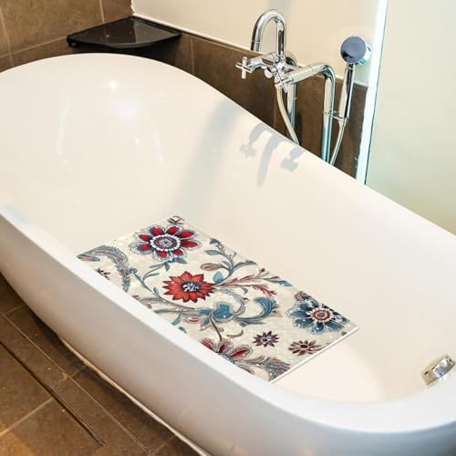 Bath Tub Shower Mat, Washable Bathtub Floor Mats, Suction Cups and Drain Holes - Image 5