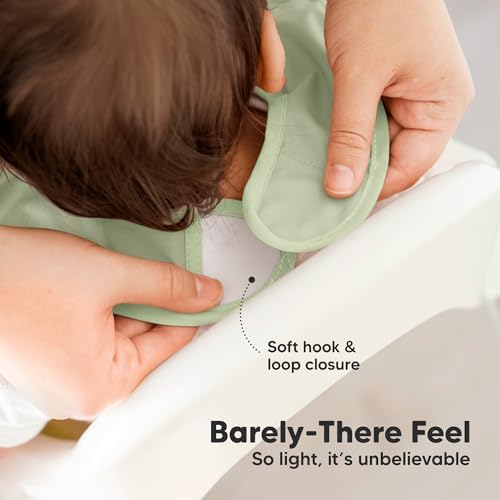 KeaBabies 3-Pack Waterproof Baby Bibs - Image 4