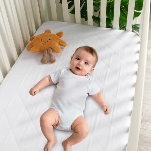 Crib Mattress Protector Sheets Waterproof 2 Pack, Crib Mattress Pad Cover - Image 4