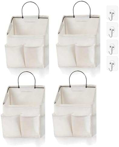 4pcs Wall Hanging Storage Bag, Wall Hanging Organizer bags by Someteth