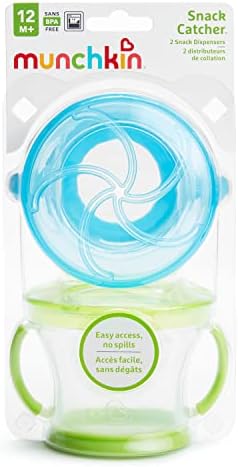 Munchkin Snack Catcher Toddler Snack Cups, No Spill - Image 5