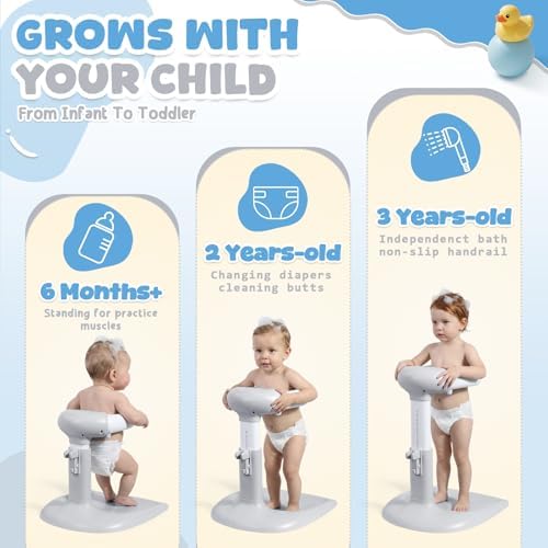 Orzbow Baby Bath Stand with Non-Slip Base - Image 6