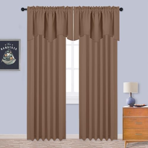 NICETOWN Blackout Valance Window Tier - Image 5