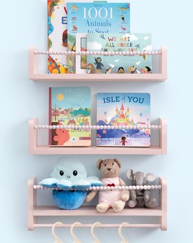 Maxpeuvon Nursery Book Shelves for Wall by Maxpeuvon