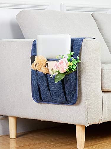 Sofa Armrest Organizer Non-Slip Arm Chair Hanging Caddy Remote Control Holder - Image 2