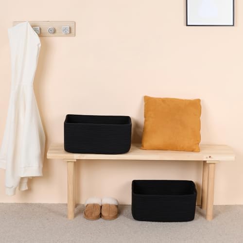 MiniArk Large Storage Baskets for Shelves, Baby Nursery, Toy Baskets Box - Image 6