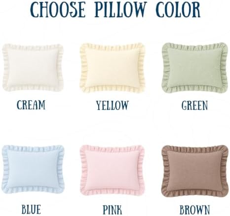 Custom Initials Muslin Pillow Cover, Monogram Pillow Covers, Personalized Name - Image 2