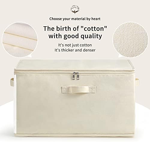 6 Pack Canvas Comforter Storage Bags - Image 2