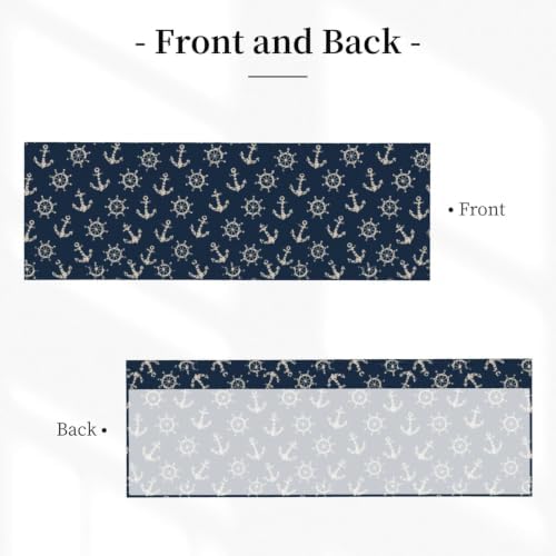 Nautical Anchor Kitchen Window Valance 54x18 Inch - Image 2