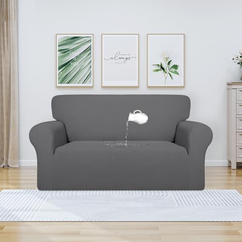 PureFit Waterproof Loveseat Couch Cover Slipcovers - Image 2