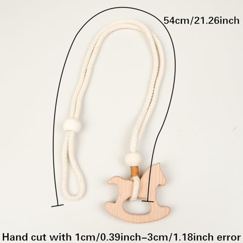 2 Pack Wooden Curtain Tiebacks - Image 7