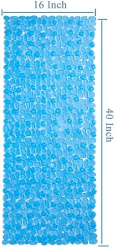 Webos Bath Shower Mat Non Slip: Extra Large Pebble Bathtub mat - Image 2