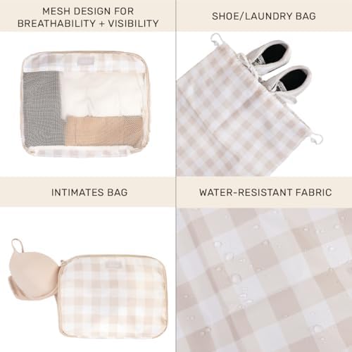 Jadyn Packing Cubes for Travel, 6-Piece Large Packing Cube Organizer Set for - Image 3