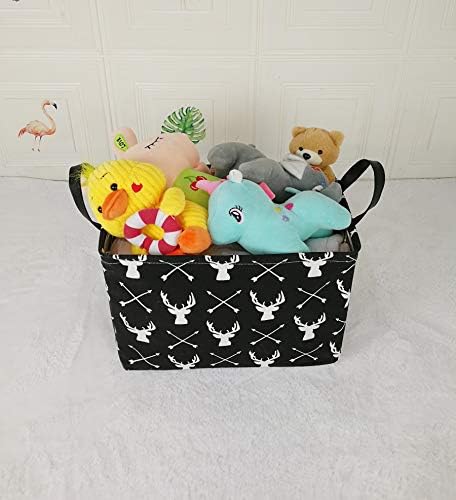 Kid Storage Basket Gift Shelf Basket Toy Storage Bin, Nursery Basket Organizer - Image 4