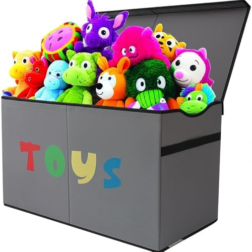 YOLOXO Toy Box Chest, Collapsible Sturdy Storage Bins by YOLOXO